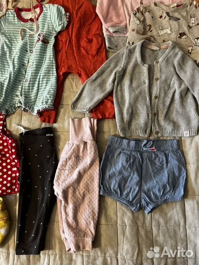 Детские вещи пакетом 68 74