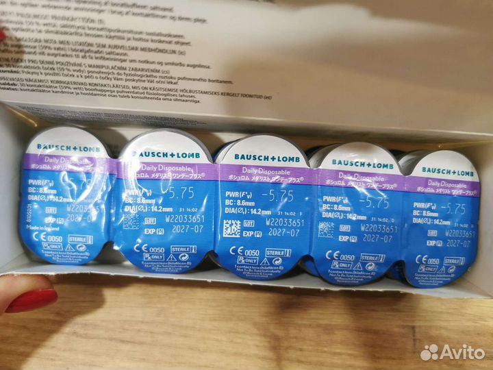 Линзы bausch lomb soflens