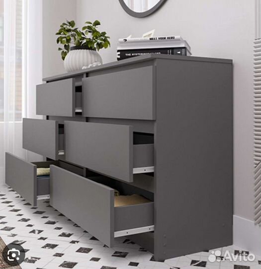 Комод 1380.6 Мори Графит