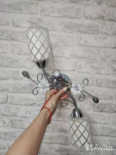 Люстра потолочная бу