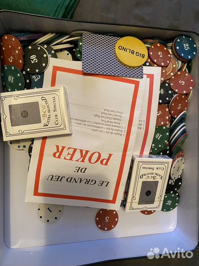 Покерный набор 500 фишек