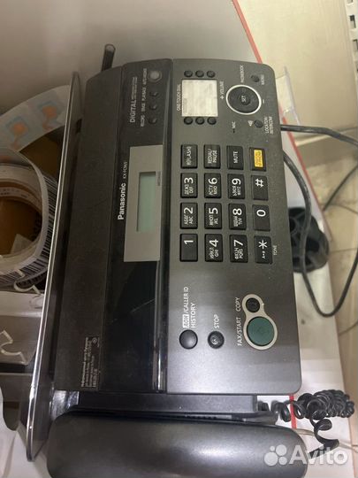 Телефон факс panasonic