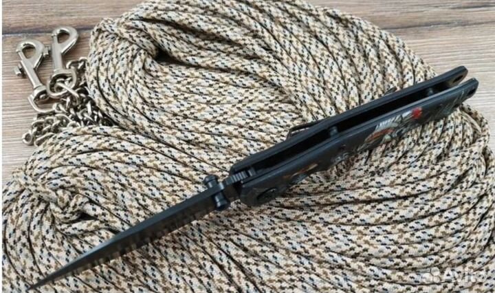 Нож складной Boker с принтом