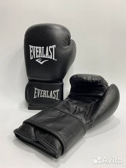 Боксерские кожаные перчатки Everlast