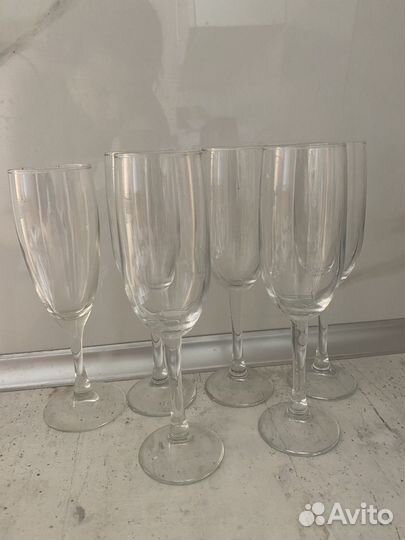 Бокалы для шампанского