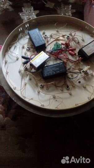 Люстра светодиодная с пультом