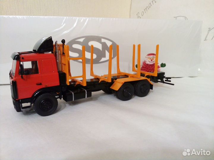 Модели СССР 1 43 маз 6303 (Сортиментовоз) ссм