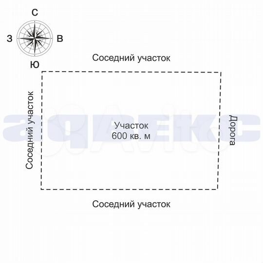Участок 6 сот. (СНТ, ДНП)