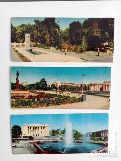 Набор открыток Душанбе 1968г