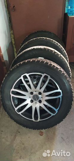 Зимние колеса в сборе на литье PDW r16