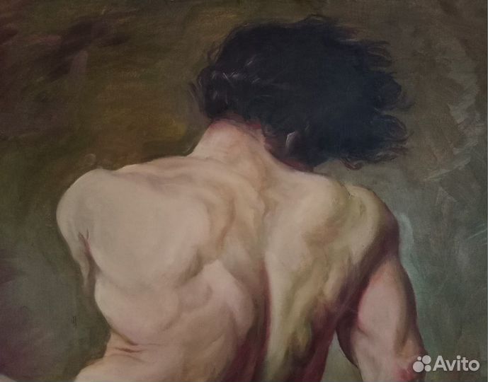 Картина «Обнажённая натура». Холст, масло