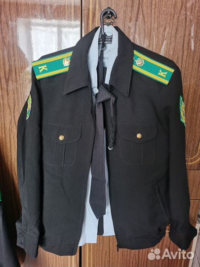 Китель кадетский черный