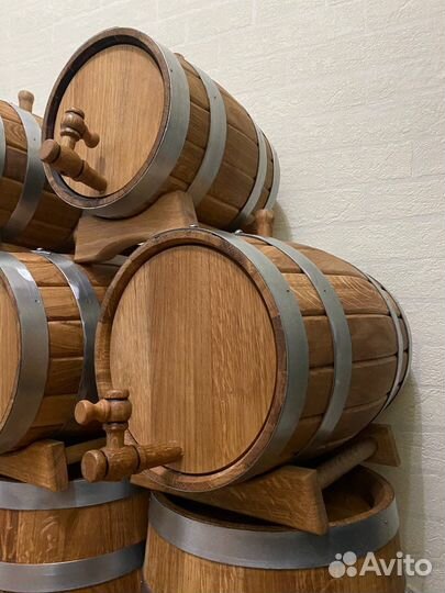 Дубовые бочки для алкоголя (5, 10 и 15л) в наличии