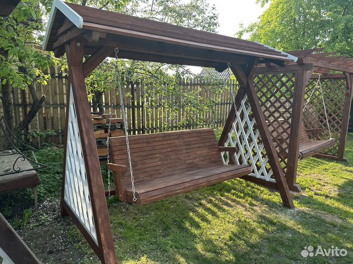 Садовая качеля