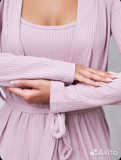 Домашний комплект с халатом