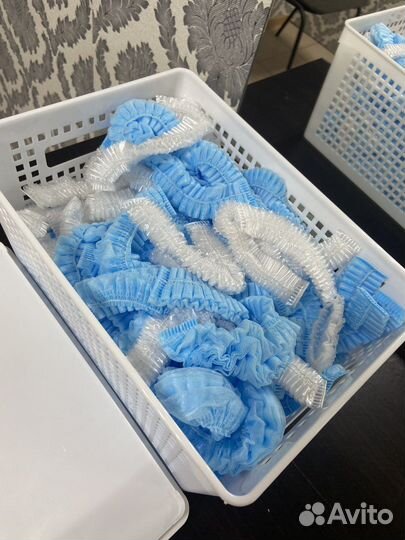 Шапочки одноразовые