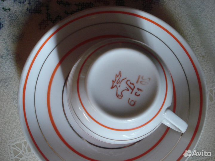 Чайные и кофейные пары СССР, посуда СССР