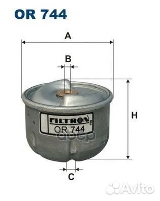 Фильтр масляный OR744 Filtron