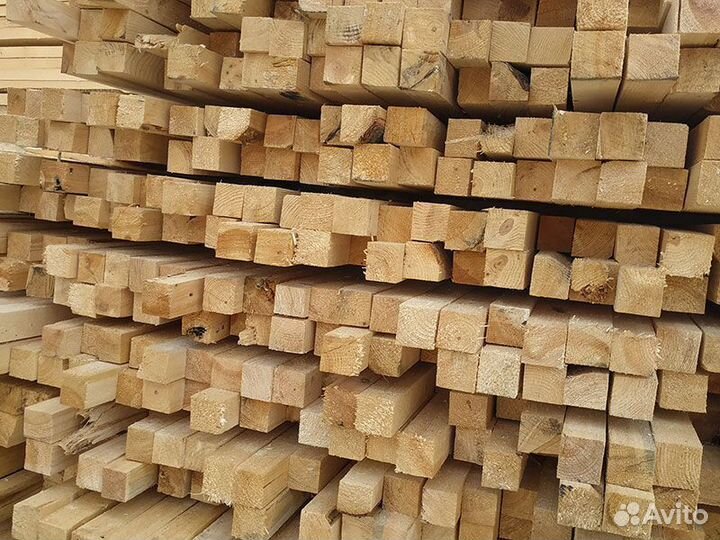 Брус сухой / Пиломатериалы / доставка но