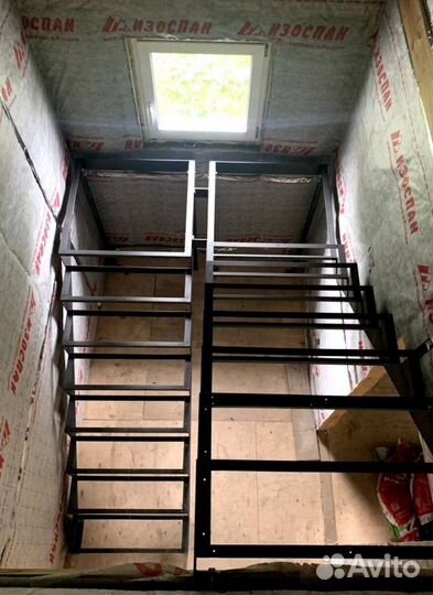 Лестницы прямые под ключ
