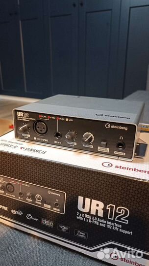 Аудиоинтерфейс Steinberg ur 12