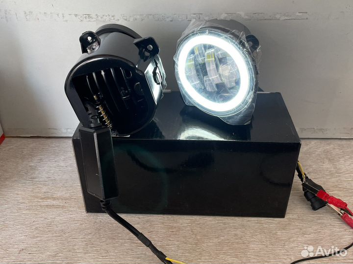 Противотуманные фары на LADA гранту с дхо