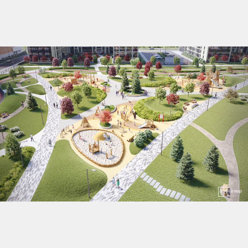 1-к. квартира, 34,2 м², 2/12 эт.
