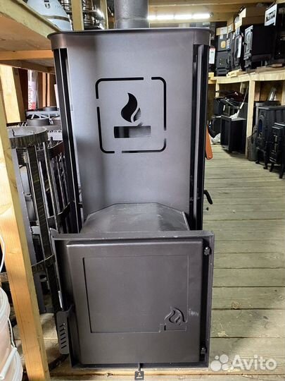 Печь для бани с закрытой каменкой Термокаменка