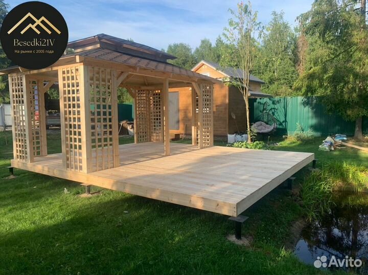 Беседка под ключ