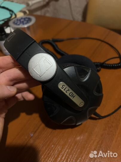 Наушники sennheiser hd215 динамики technics dj1210