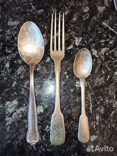 Столовые приборы мельхиор