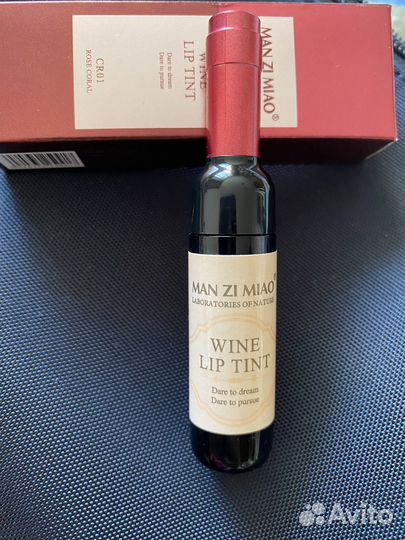 Помада тинт для губ жидкая стойкая