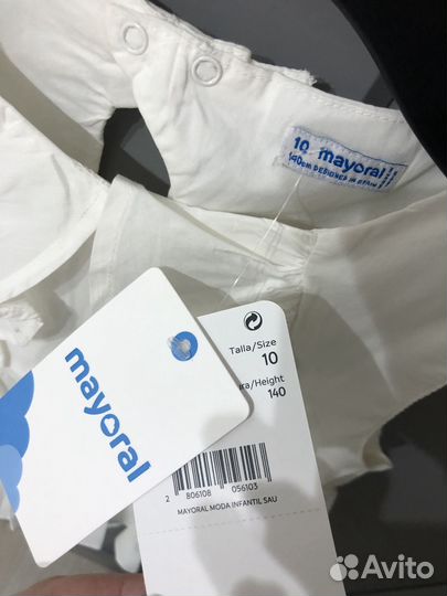 Новый топ mayoral р.140