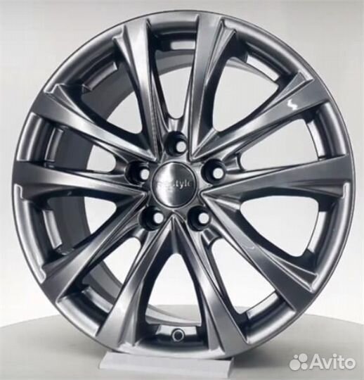 K&K кс776 : 7x17 5*114,3 Et:39 Dia:60,1 дарк платинум