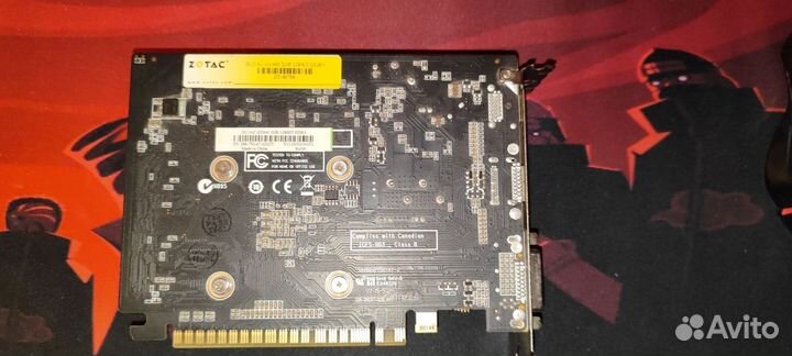 Видеокарта zotac