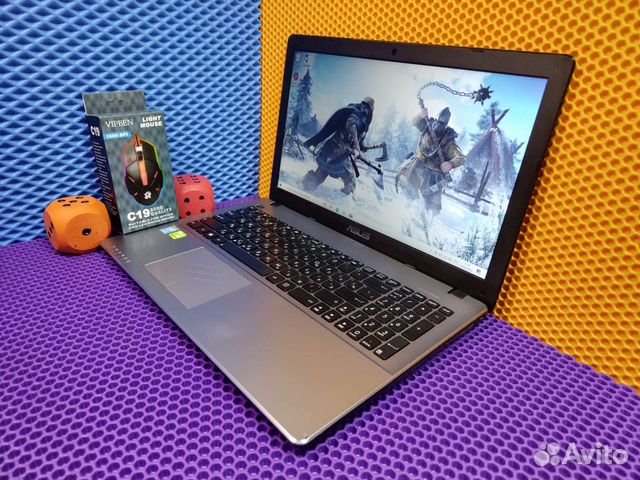 Игровой ноутбук Asus 2 видеокарты купить в Волгограде | Электроника | Авито