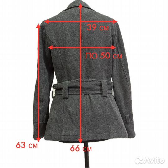 Полупальто женское 44