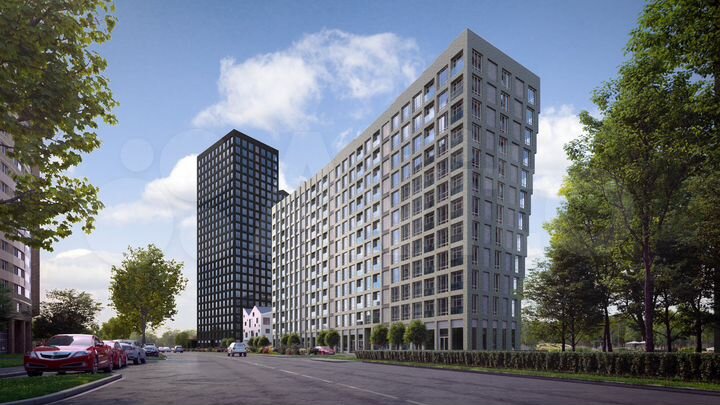 Квартира-студия, 39,7 м², 11/25 эт.