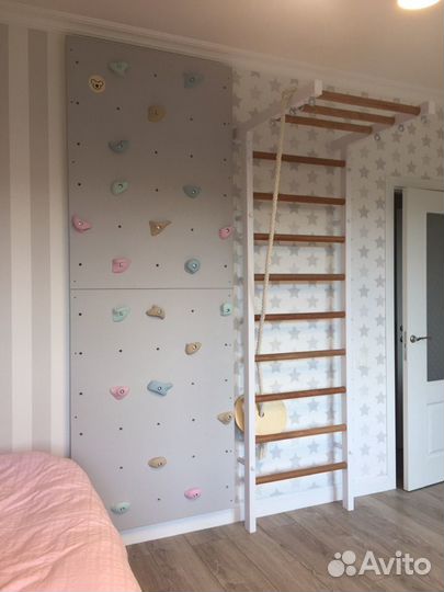 Строительство домашних скалодромов