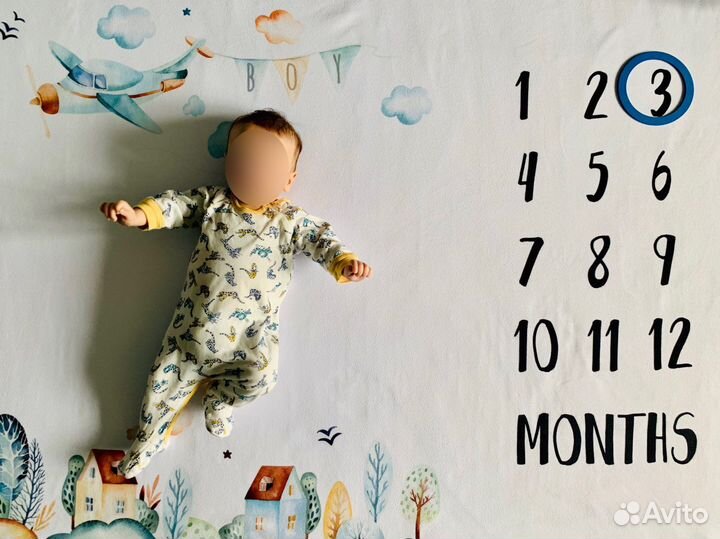 Плед для фотосессий младенцев