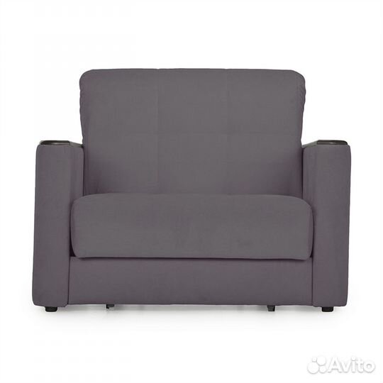 Кресло-кровать раскладное мемфис, темно-серый, Вел