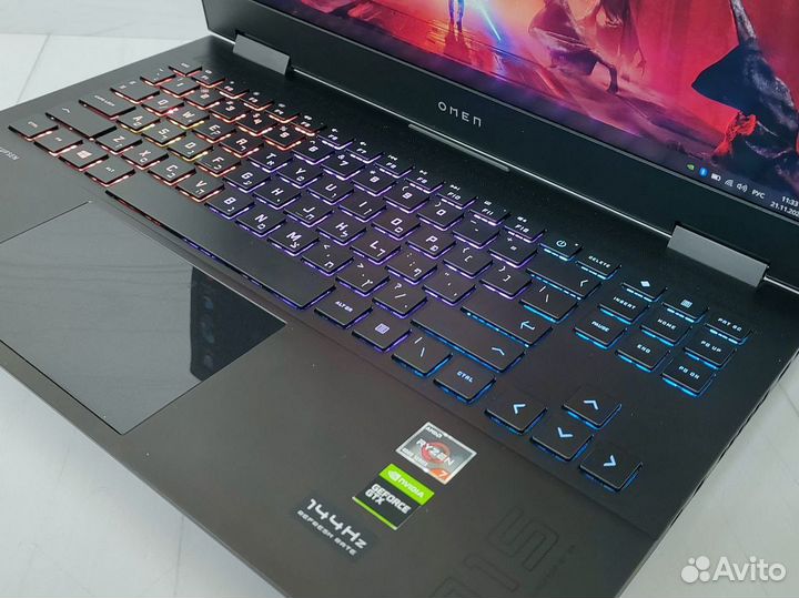 Мощный Игровой Ноутбук HP SSD1Тб FullHD GTX 1650