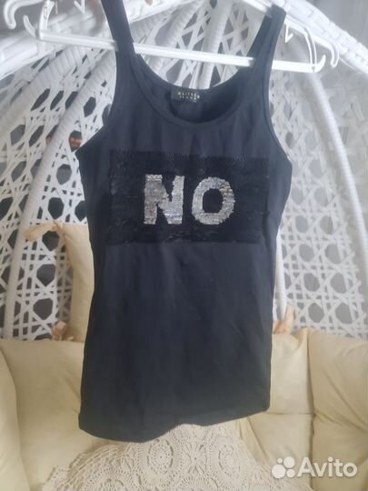 Майка с пайетками 42