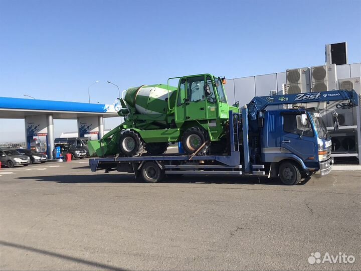 Аренда и услуги манипулятора, стрела 3 т, 10 м, борт 6 т, 6 м