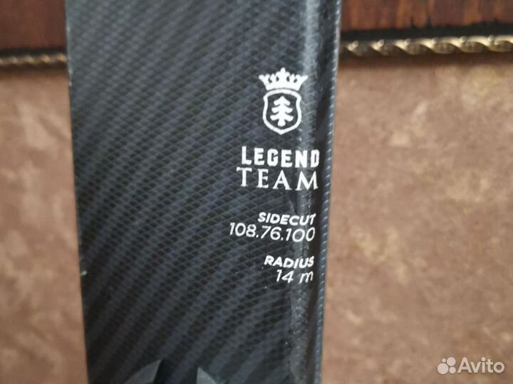 Горные лыжи 140 см, немного б/у