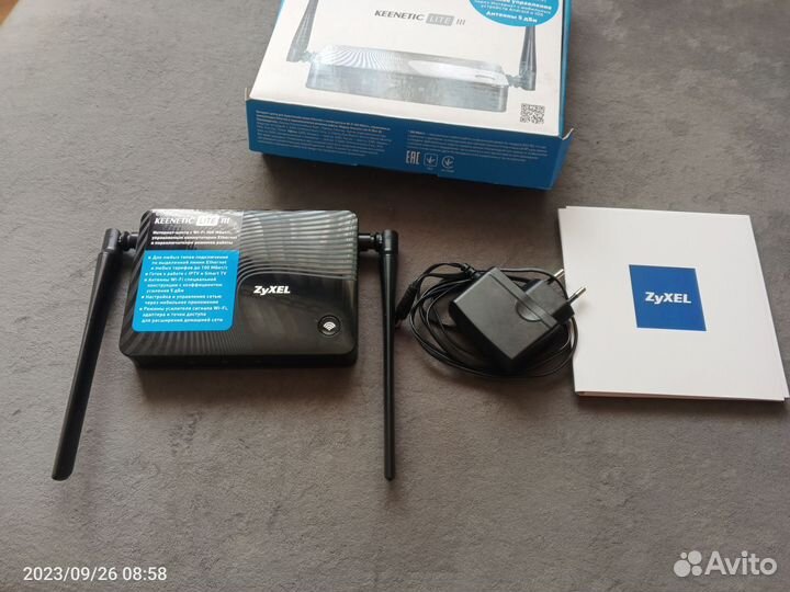 Wifi роутер zyxel keenetic lite 3