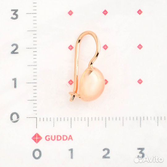 Серьги золотые