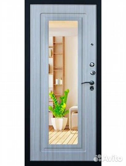 Входная дверь с зеркалом Кондор Реал Люкс