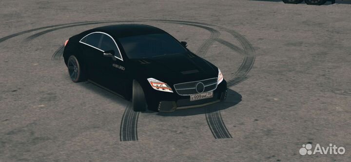 Mercedes amg банан в car parking