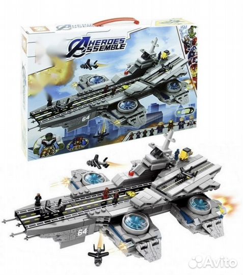 Конструктор Супергерои 778 дет